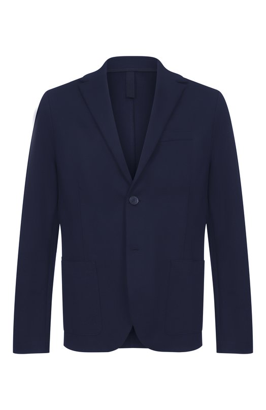 Хлопковый пиджак Harris Wharf London CL8P22PPQ/PPQ Синий CL8P22PPQ/PPQ