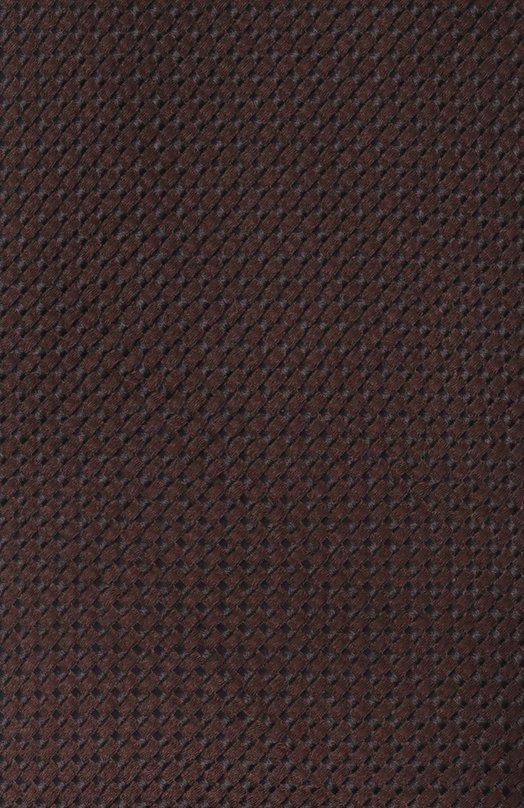 Шелковый галстук BOSS 50561594 Коричневый  50561594 Фото 4