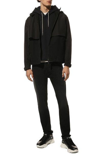 Кожаные кроссовки ROBERTO CAVALLI, арт. PRS018/PZA47, фото 2