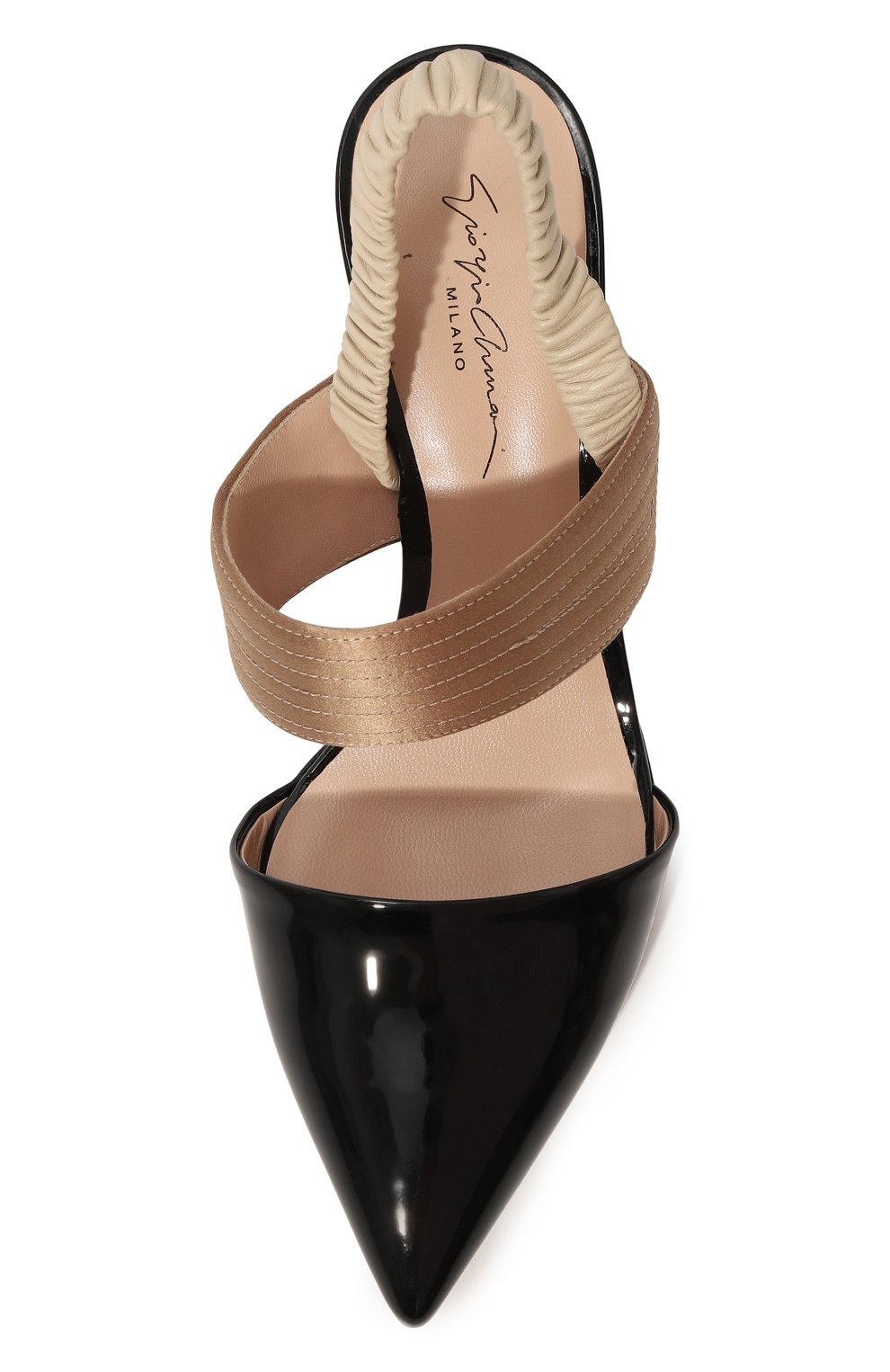 Комбинированные туфли GIORGIO ARMANI, арт. X1E868/XM568, фото 6