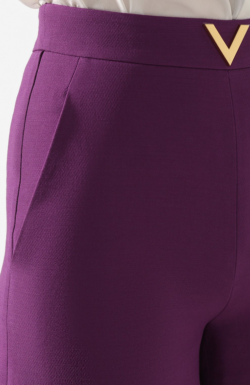 Шорты из смеси шерсти и шелка VALENTINO, арт. TB3RF1901CF, фото 5