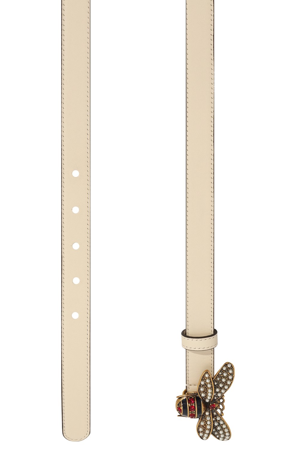 Кожаный ремень GUCCI кремового цвета по цене 49950 руб., арт. 476452 DYWNX, фото 3 Кожаный ремень GUCCI, арт. 476452 DYWNX, фото 3