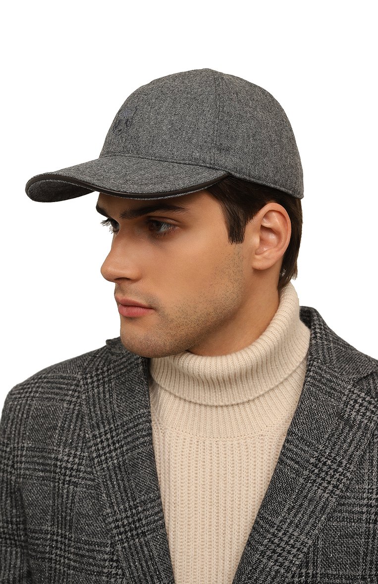 Шерстяная бейсболка CORNELIANI, арт. 940500-9429208, фото 1