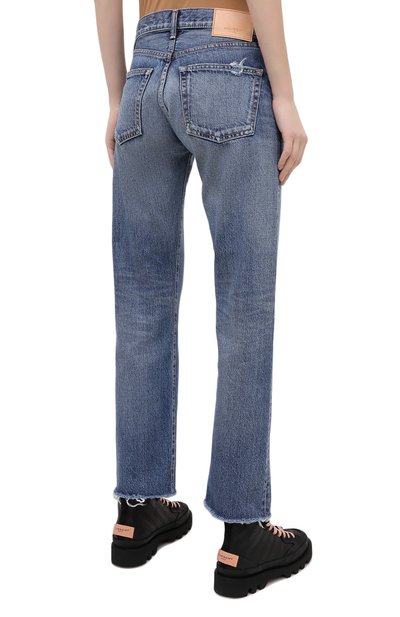 Джинсы MOUSSY голубого цвета по цене 36150 руб., арт. 025DAC11-2280, фото 4 Джинсы MOUSSY, арт. 025DAC11-2280, фото 4