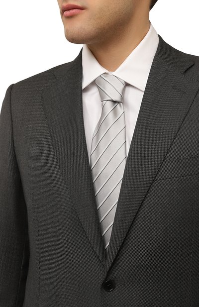 Шелковый галстук GIORGIO ARMANI, арт. 360054/4R934, фото 2