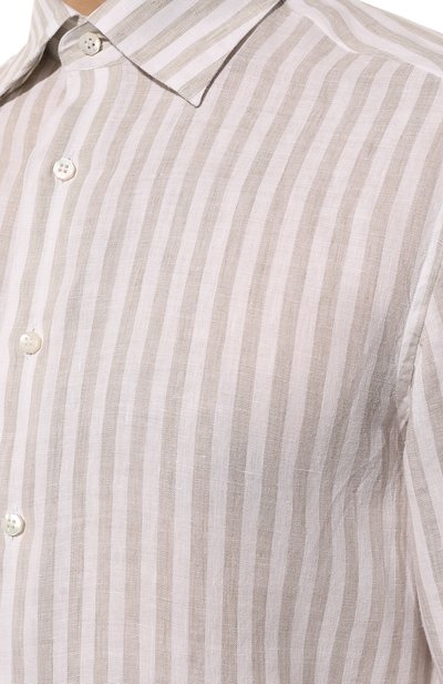 Льняная рубашка STEFANO RICCI, арт. MC003685/LX2511, фото 5