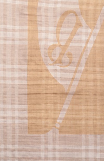 Шерстяная шаль BURBERRY бежевого цвета по цене 69950 руб., арт. 8104832, фото 3 Шерстяная шаль BURBERRY, арт. 8104832, фото 3