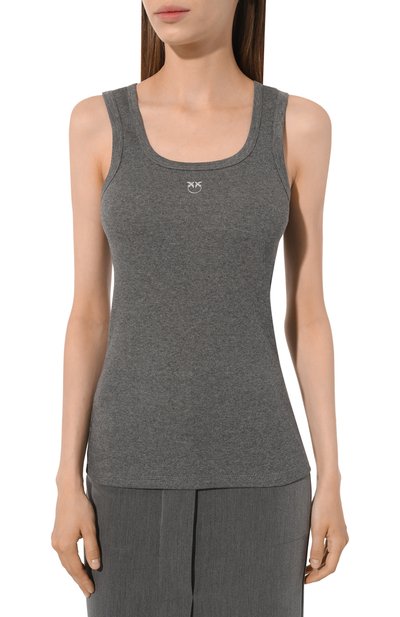 Хлопковая майка PINKO, арт. 100807/A22X, фото 3