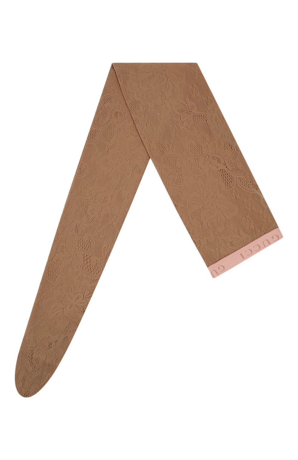 Колготки GUCCI светло-бежевого цвета по цене 10900 руб., арт. 561289/3G407, фото 1 Колготки GUCCI, арт. 561289/3G407, фото 1