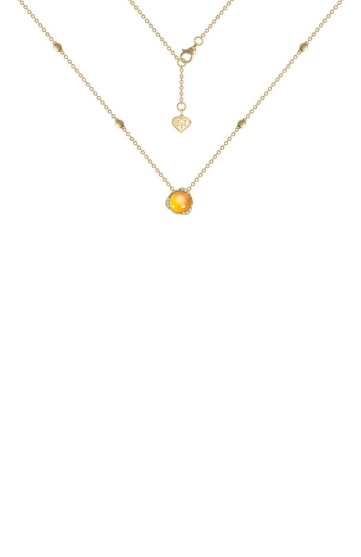 Колье Lucky Znaky MERLYZ-CH02-BTCIT-Y-8 MM Бесцветный MERLYZ-CH02-BTCIT-Y-8 MM