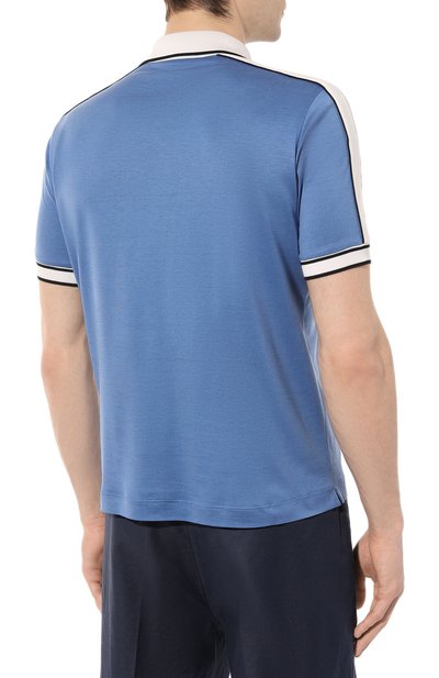 Поло из шелка и хлопка STEFANO RICCI, арт. K818919P31/T23271, фото 4