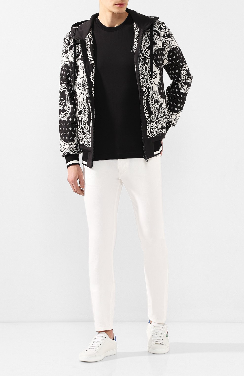 Хлопковая толстовка DOLCE & GABBANA, арт. G9QW4T/FI7IP, фото 2