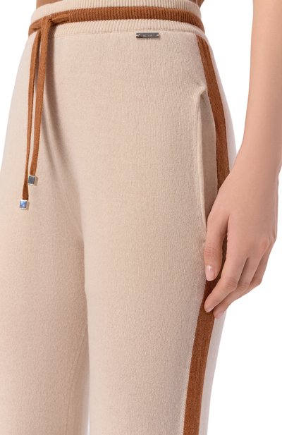 Кашемировые брюки KITON бежевого цвета по цене 254000 руб., арт. D61742, фото 5 Кашемировые брюки KITON, арт. D61742, фото 5