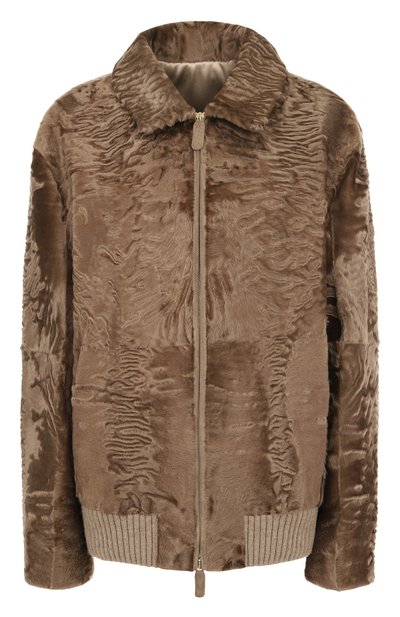Женский бомбер из свакары MVST, арт. M020/SWAKARA NUT