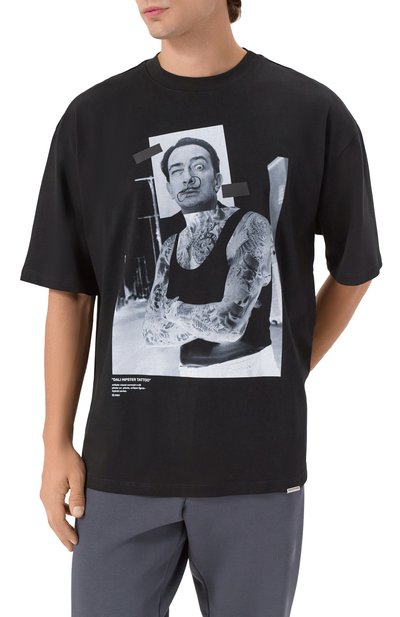 Хлопковая футболка DIEGO VENTURINO, арт. DVTS0DHT, фото 3