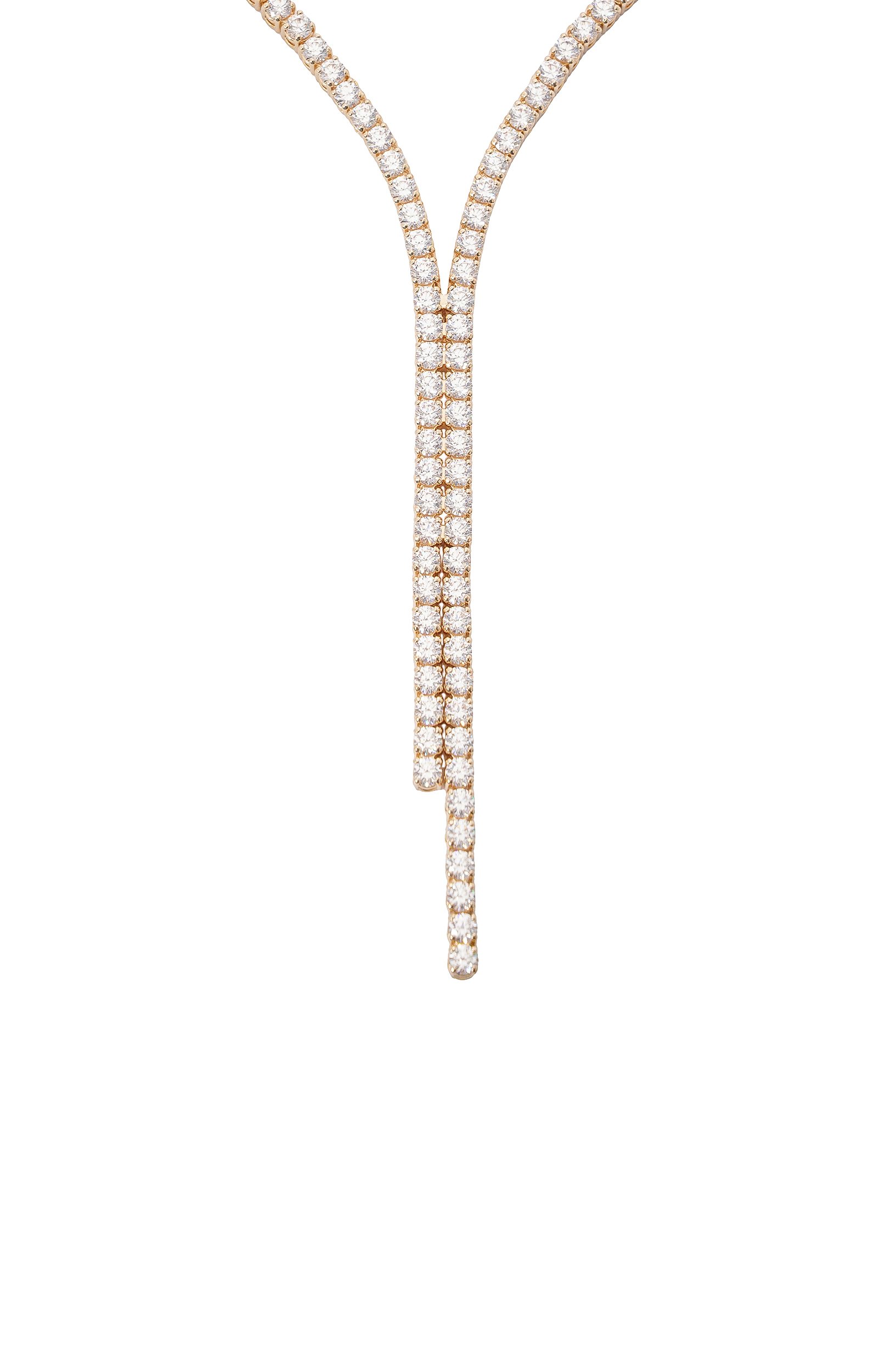 Колье matrix tennis SWAROVSKI золотого цвета по цене 69300 руб., арт. 5750601, фото 3 Колье matrix tennis SWAROVSKI, арт. 5750601, фото 3
