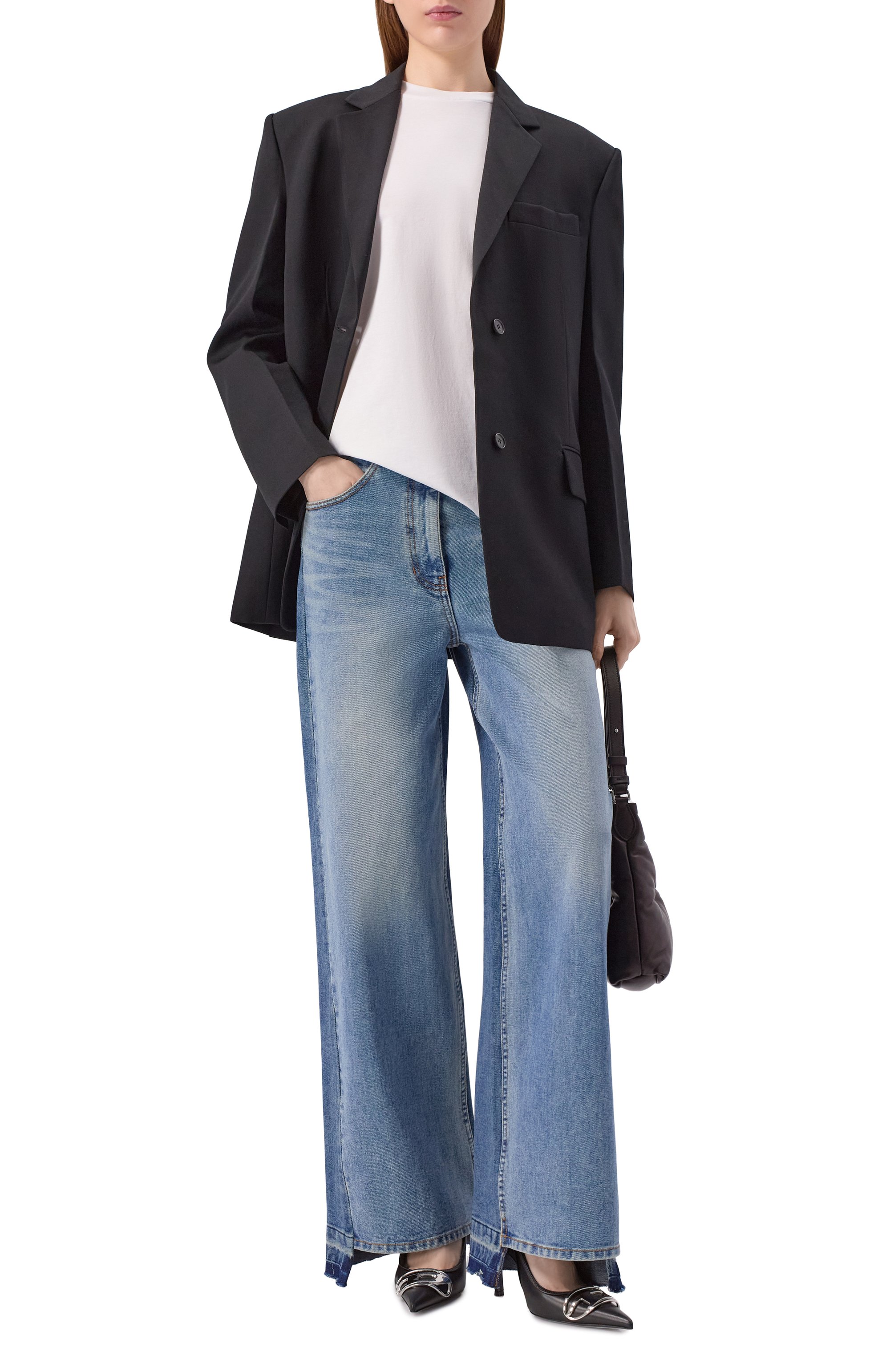 Джинсы JUUN.J голубого цвета по цене 47500 руб., арт. JW5721W03, фото 2 Джинсы JUUN.J, арт. JW5721W03, фото 2