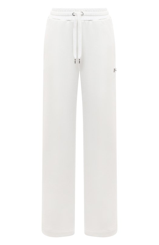 Хлопковые брюки Dolce & Gabbana FTCYYT/GDCDR Белый FTCYYT/GDCDR