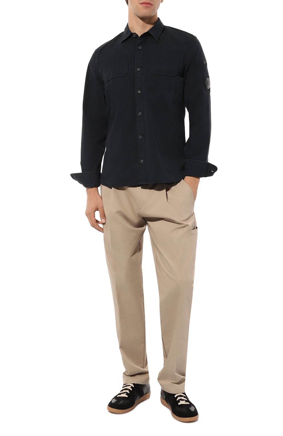 Хлопковая рубашка C.P. COMPANY, арт. 15CMSH157A002824G, фото 2