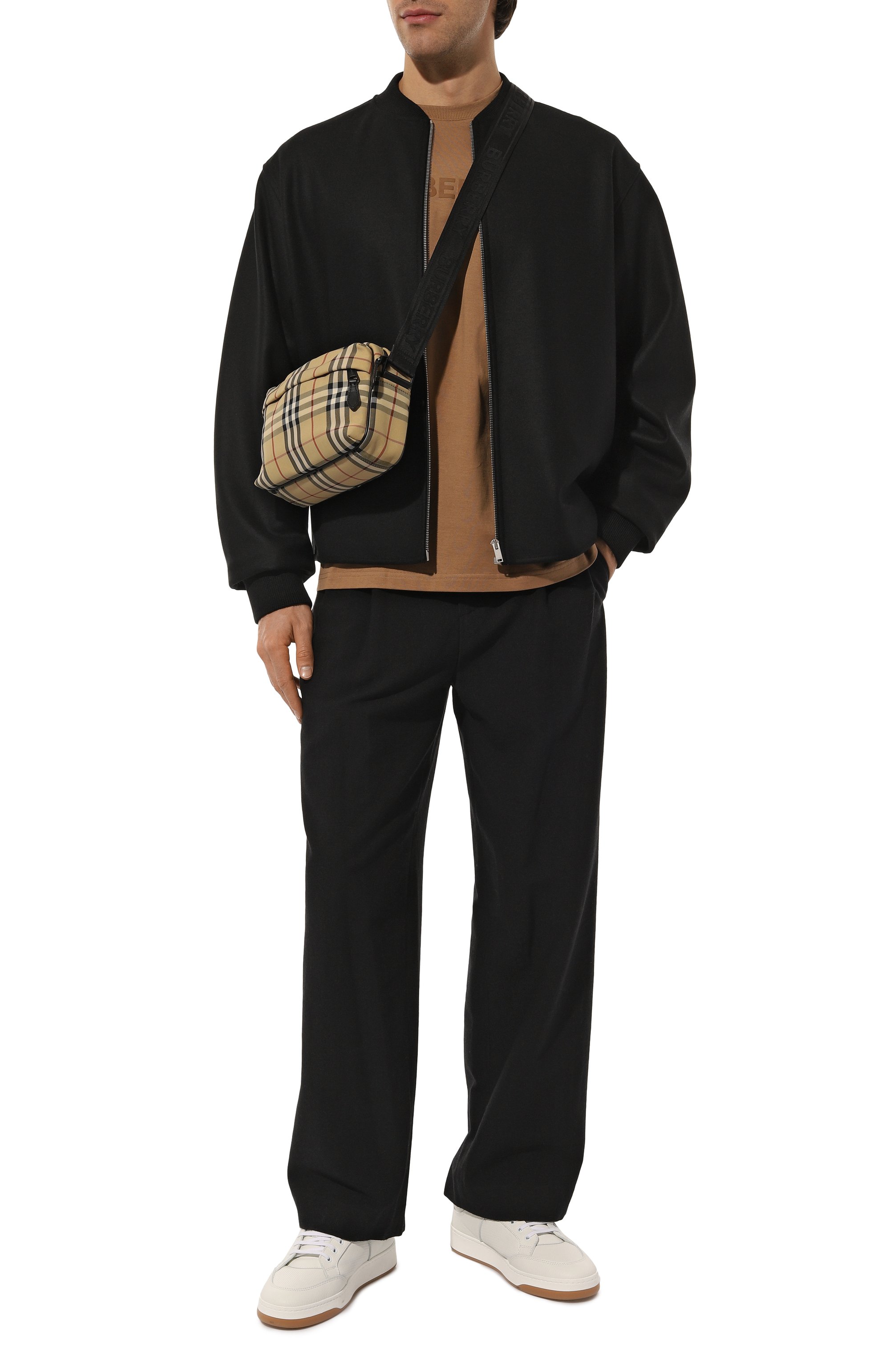 Хлопковая футболка BURBERRY, арт. 8083128, фото 2