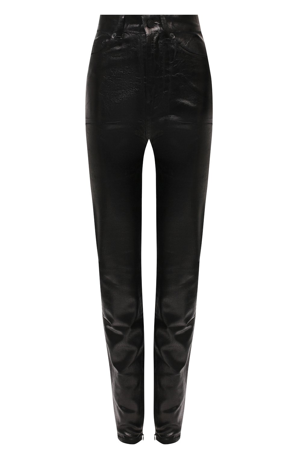 Джинсы SAINT LAURENT черного цвета по цене 79100 руб., арт. 636871/Y09AB, фото 1 Джинсы SAINT LAURENT, арт. 636871/Y09AB, фото 1