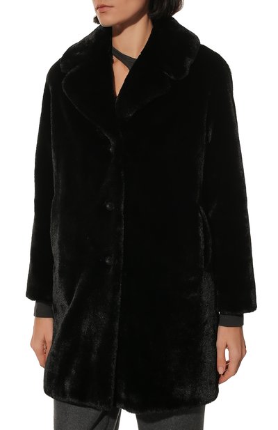 Шуба из экомеха BLUGIRL, арт. RF2081/E0821, фото 3