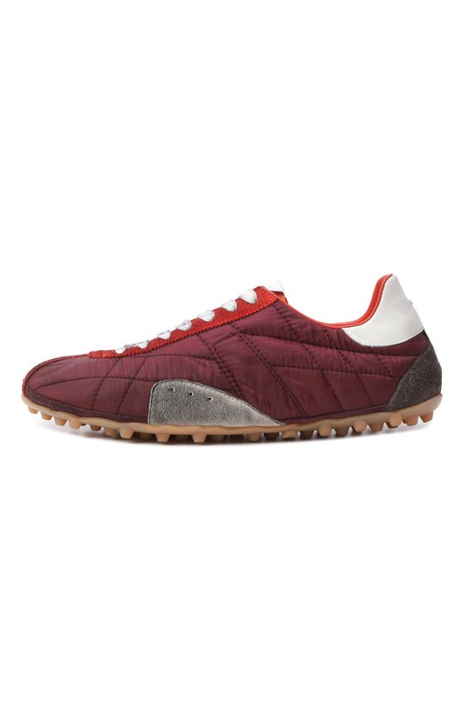 Комбинированные кроссовки Sprinters Maison Margiela S58WS0272/P7415 Бордовый  S58WS0272/P7415 Фото 4