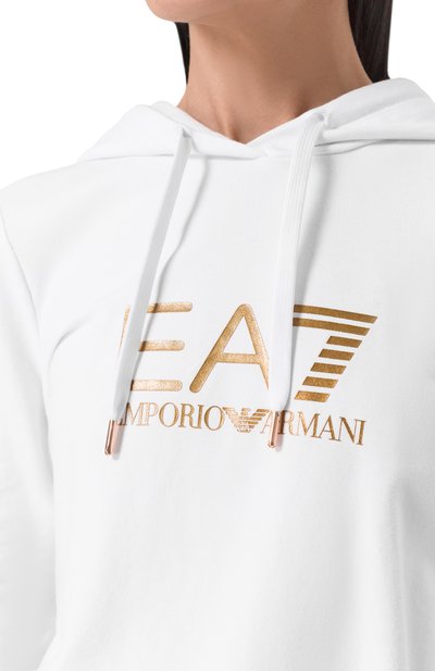 Хлопковое худи EA7, арт. 8NTM36/TJTXZ, фото 5
