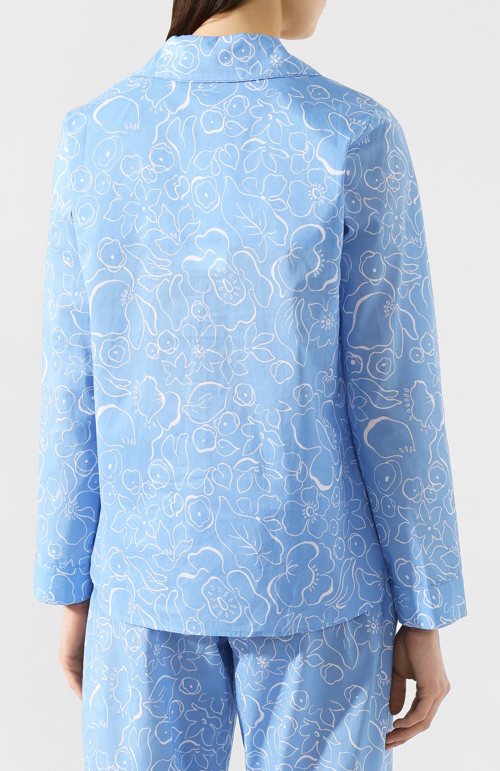 Хлопковая пижама YOLKE, арт. SS20-02C-MF-BL, фото 3