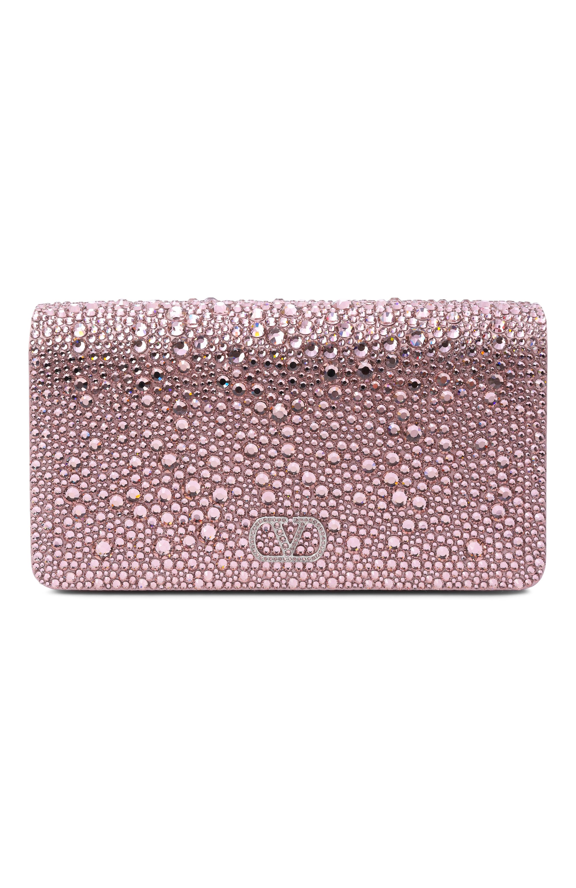 Сумка vlogo signature mini VALENTINO светло-розового цвета по цене 318500 руб., арт. 8W0P0AY5/JPN, фото 1 Сумка vlogo signature mini VALENTINO, арт. 8W0P0AY5/JPN, фото 1