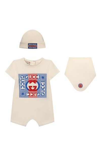 Комплект из трех предметов GUCCI, арт. 670967/XJDZ8/9-12M, фото 1