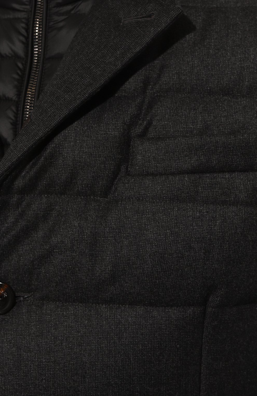 Пуховая куртка nomos-ff MOORER темно-серого цвета по цене 215000 руб., арт. MOUGI100246 TEPA240 NOMOS-FF, фото 5 Пуховая куртка nomos-ff MOORER, арт. MOUGI100246 TEPA240 NOMOS-FF, фото 5