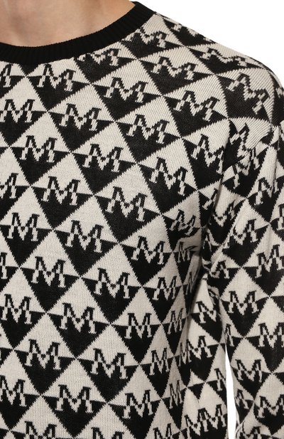 Джемпер из шерсти и хлопка MONCLER, арт. H1-091-9C000-08-M1485, фото 5