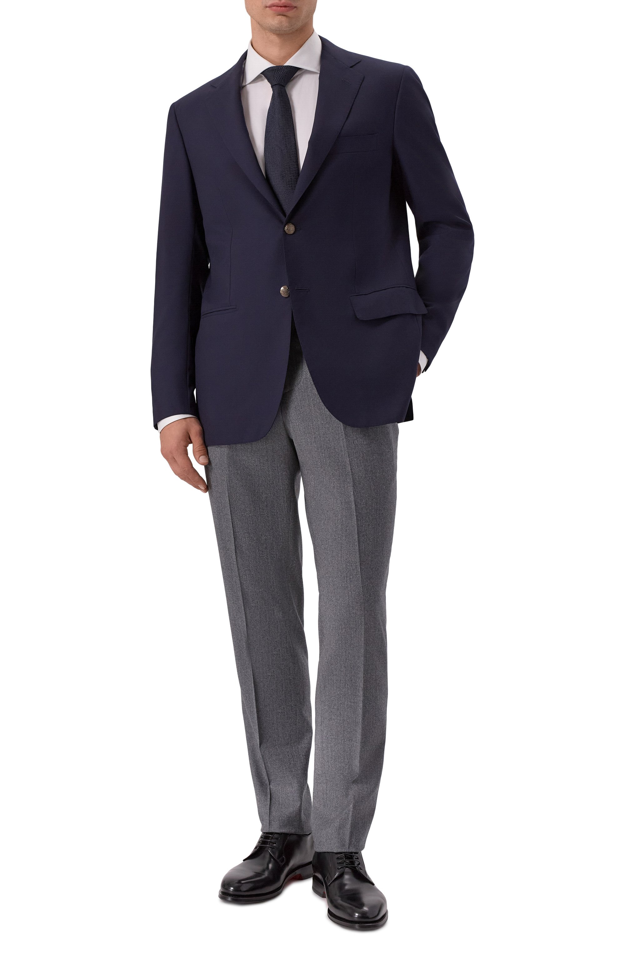 Шерстяной пиджак KITON, арт. UG81K03711, фото 2