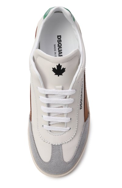 Кожаные кеды DSQUARED2, арт. 82752/VAR4, фото 4