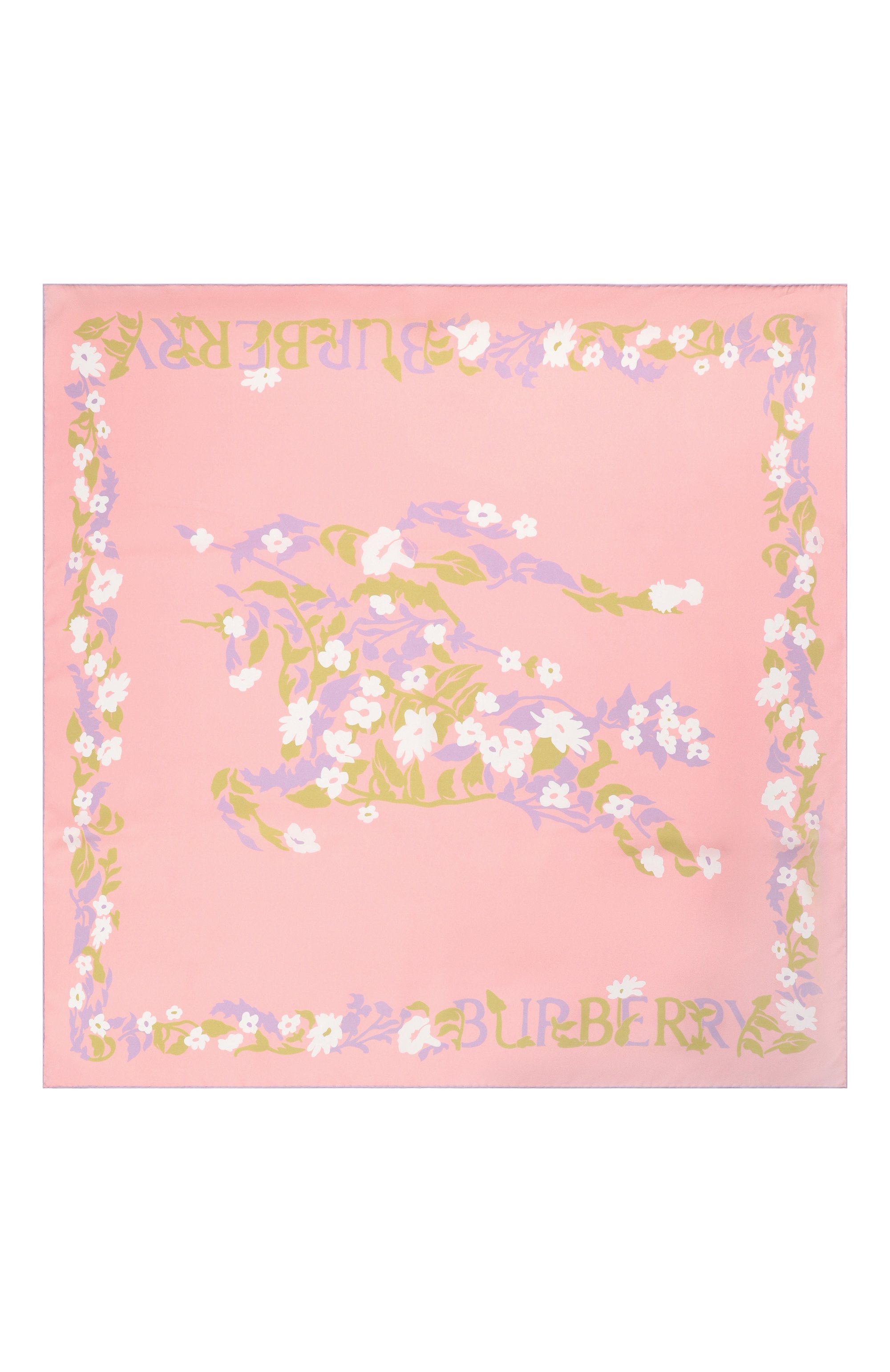 Шелковый платок BURBERRY, арт. 8125639, фото 4