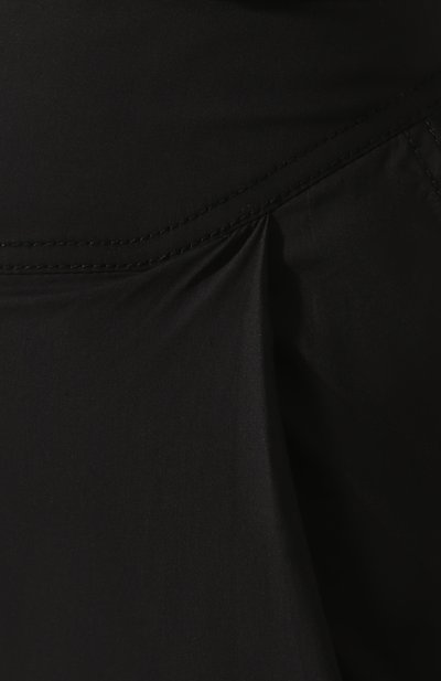 Хлопковые брюки PHILOSOPHY DI LORENZO SERAFINI черного цвета по цене 34050 руб., арт. A0327/726, фото 5 Хлопковые брюки PHILOSOPHY DI LORENZO SERAFINI, арт. A0327/726, фото 5