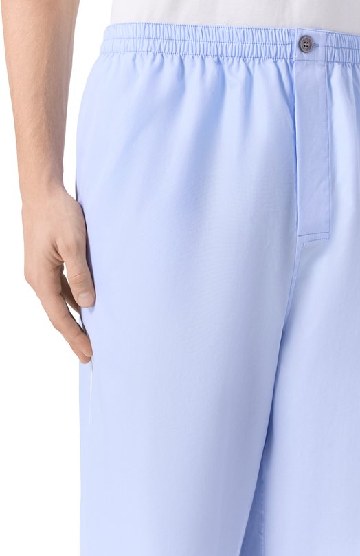 Хлопковые домашние брюки Kiton UNWT005K0244H04 Синий  UNWT005K0244H04 Фото 5