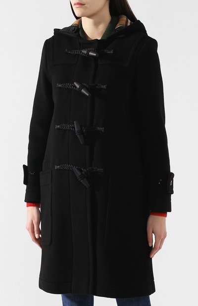 Шерстяной дафлкот BURBERRY, арт. 8003528, фото 3