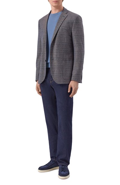 Пиджак из шелка и шерсти CORNELIANI, арт. 27X002/2716215, фото 3