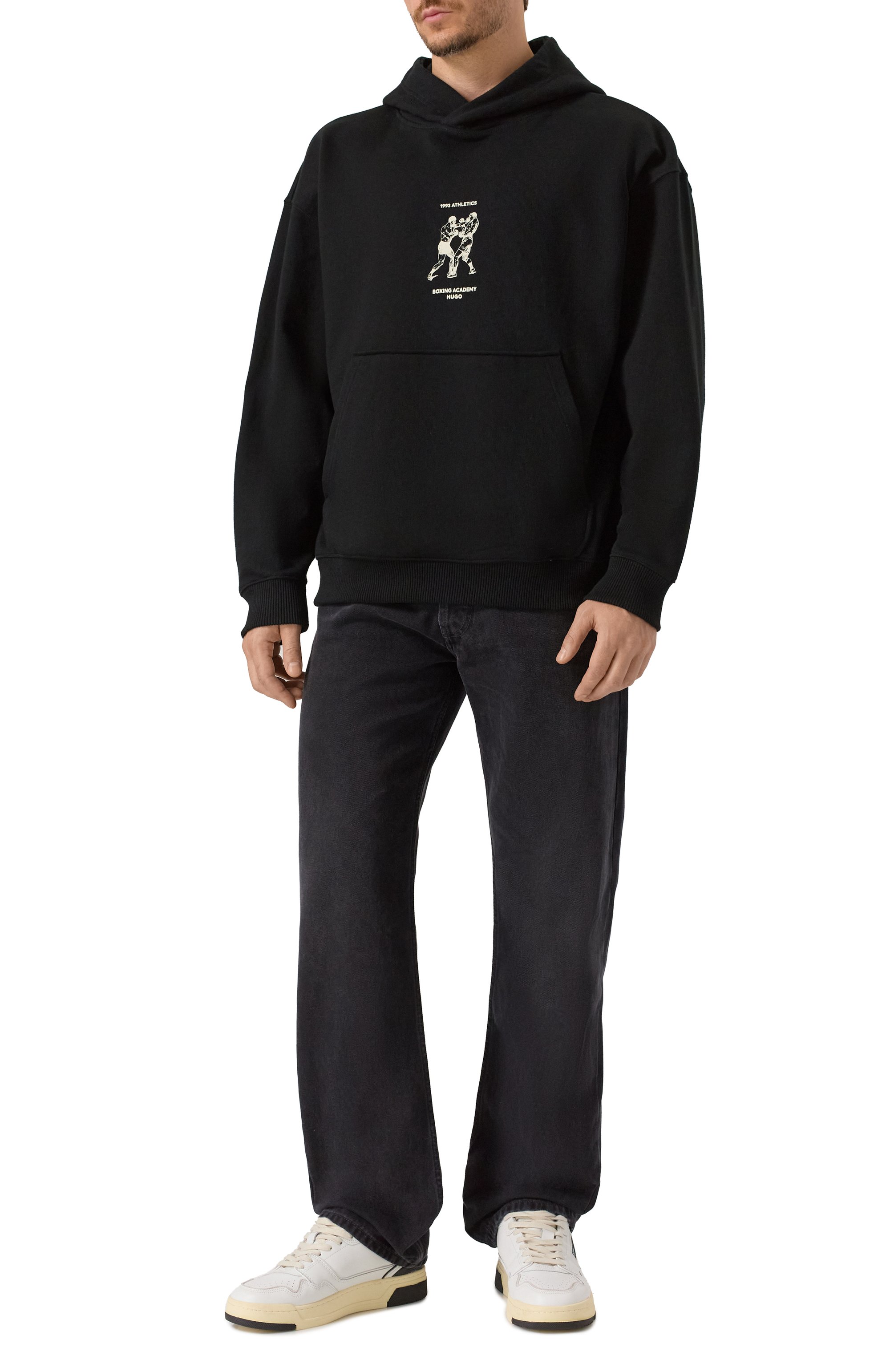 Хлопковое худи HUGO, арт. 50542399, фото 2
