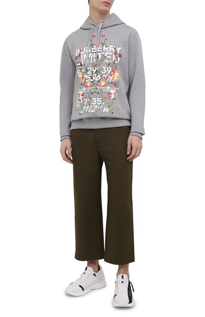Хлопковое худи BURBERRY, арт. 8037542, фото 2