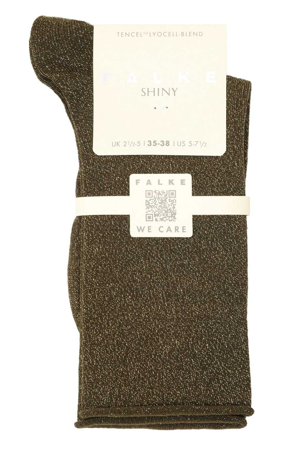 Носки FALKE хаки цвета по цене 2470 руб., арт. 46414, фото 1 Носки FALKE, арт. 46414, фото 1