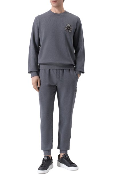 Хлопковые джоггеры DOLCE & GABBANA, арт. GP07TZ/G7PZT, фото 2