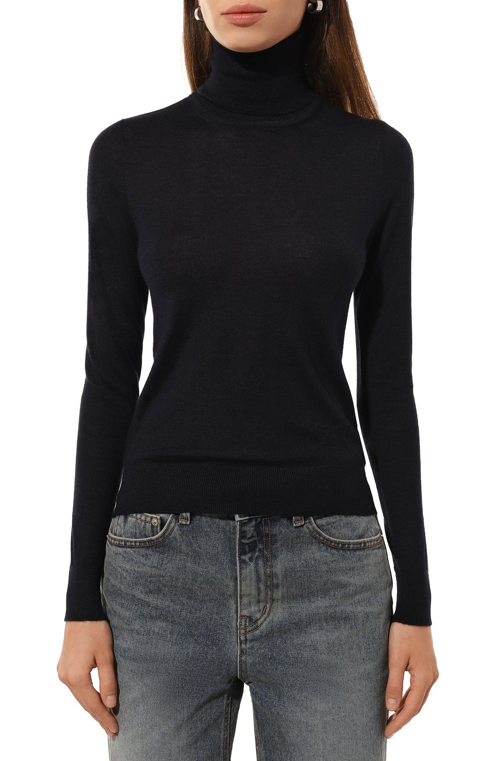 Водолазка из кашемира и шелка LORENA ANTONIAZZI, арт. A24110DM71A/380, фото 3