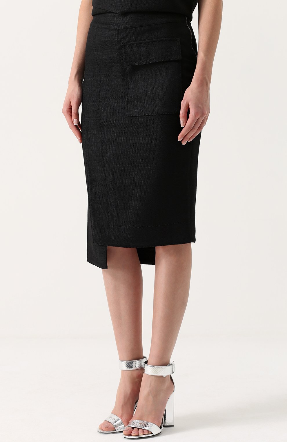 Юбка-карандаш асимметричного кроя  TOM FORD, арт. GC5225/FAX203, фото 3