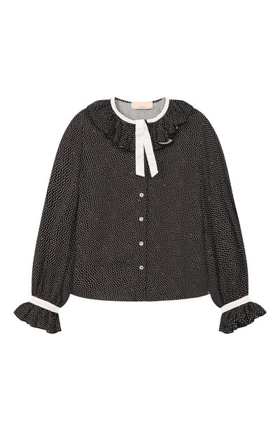 Блузка из вискозы ELISABETTA FRANCHI LA MIA BAMBINA, арт. EFCA3010/VI043_001, фото 1