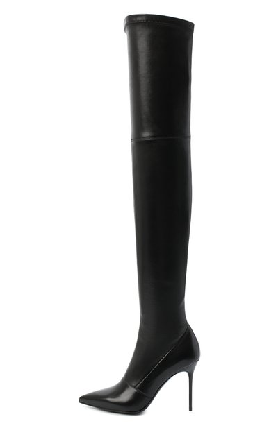 Кожаные ботфорты otk BALMAIN, арт. UN1C511/LNSA, фото 3