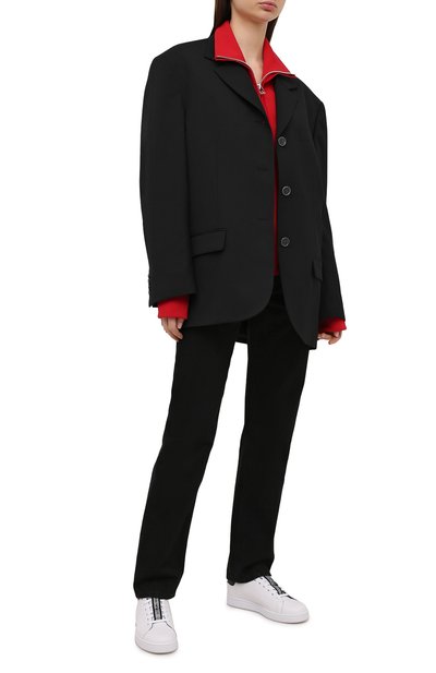 Кожаные кеды EMPORIO ARMANI, арт. X3X132/XM789, фото 2