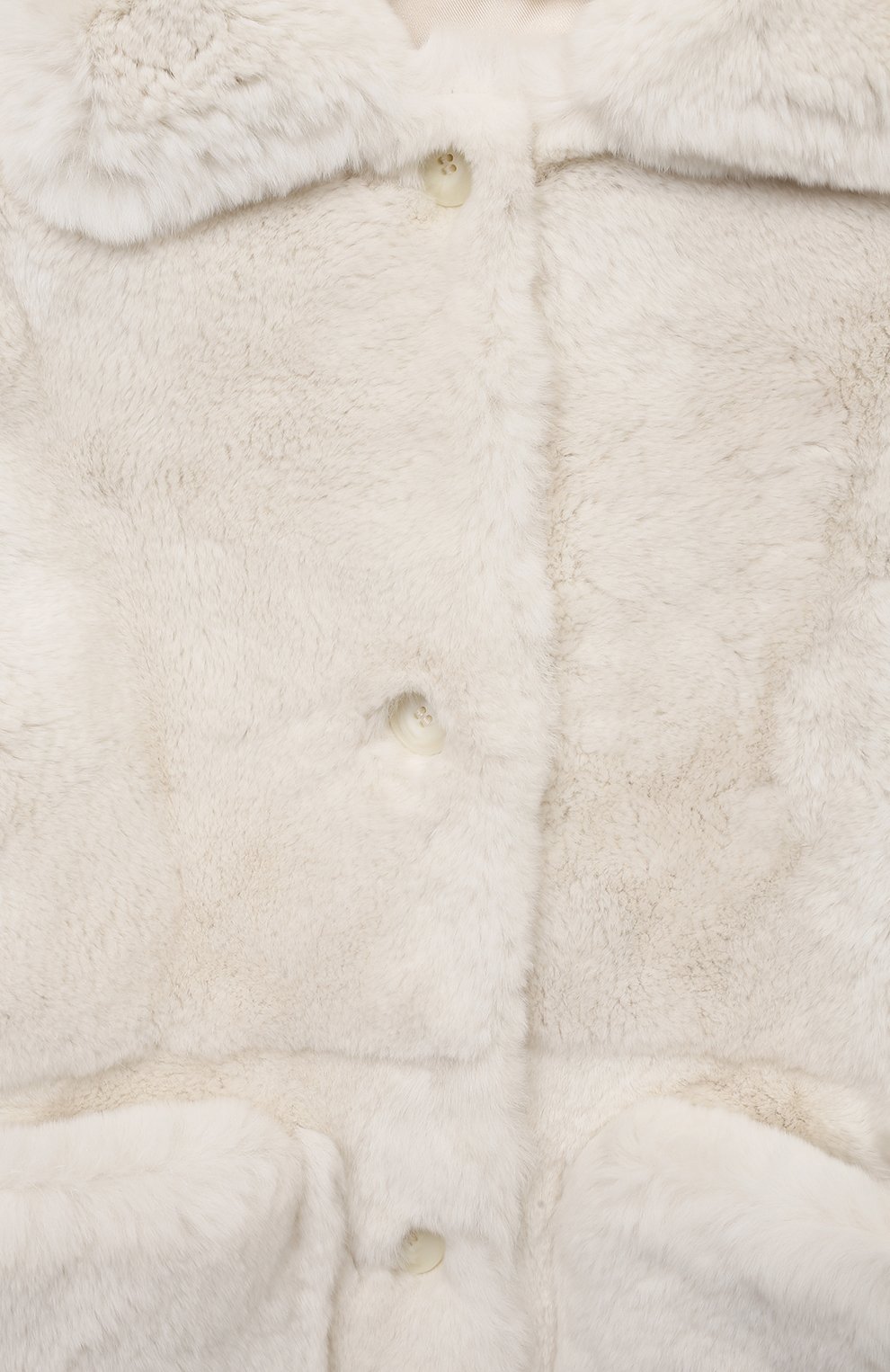 Шуба из меха кролика YVES SALOMON ENFANT, арт. 20WEM307XXREXX/8-10, фото 3